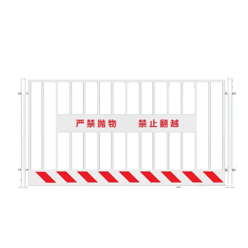 高端定制 基坑护栏厂家 工地安全防护栅栏 佳星 黄黑警示护栏