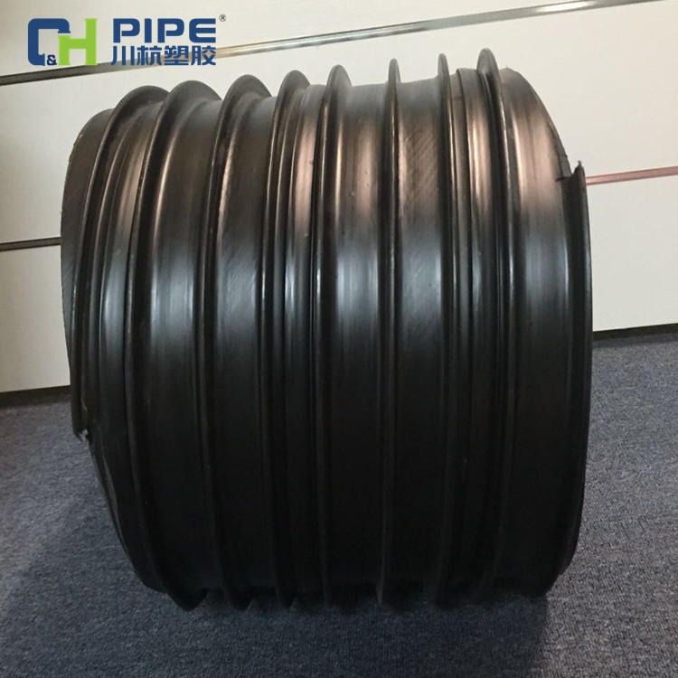 HDPE塑钢缠绕管 pe塑钢缠绕排水管 塑钢缠绕管厂DN900图片