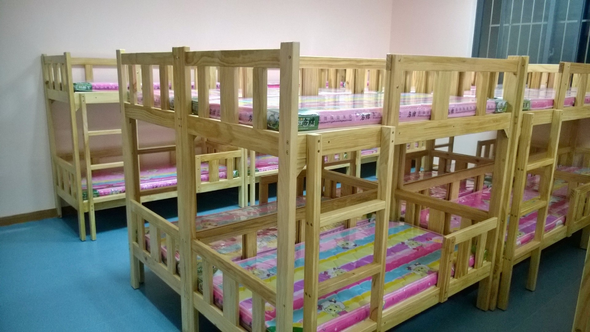 【小宝乐家】幼儿园高低床 实木 双层床 可批量定制示例图6