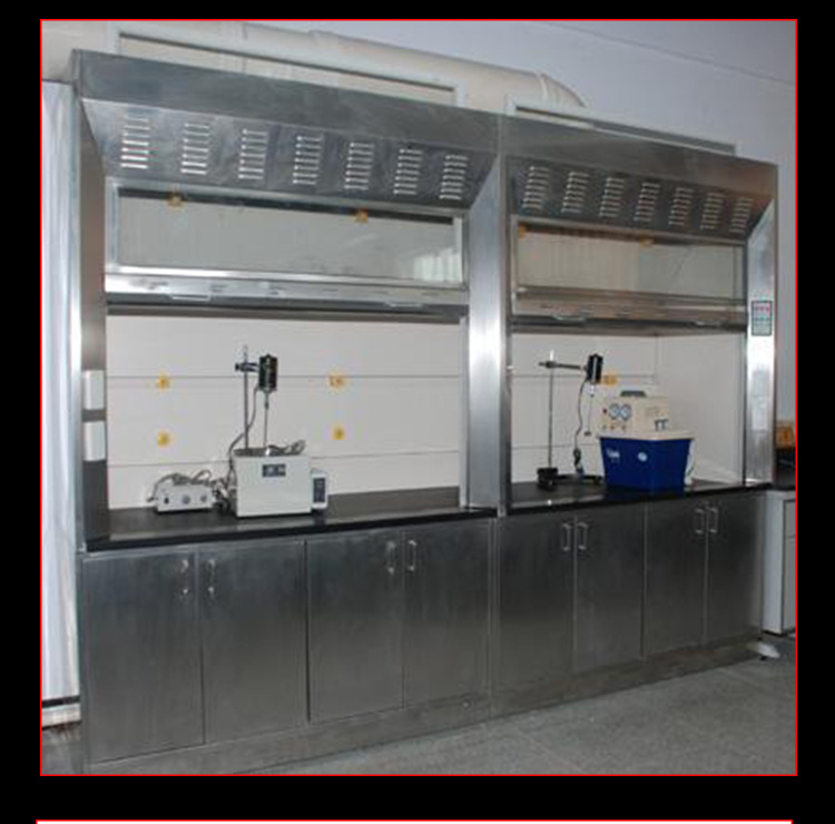 不锈钢通风柜  316L不锈钢台面 实验室不锈钢通风柜 实验室设备柜示例图9