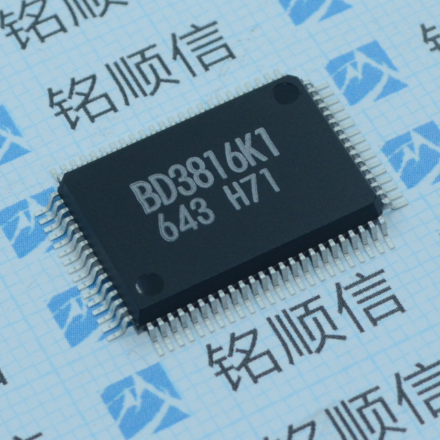 BD3816K1  QFP80 音频处理器芯片 实物拍摄深圳现货R