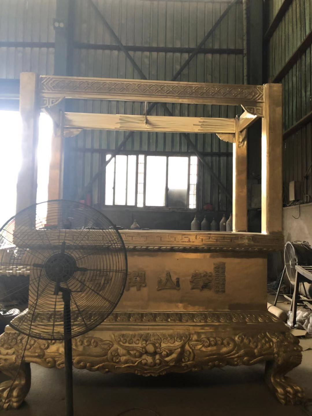 香炉 温州慈宏生产厂家批发公墓香炉 长方形八龙柱香炉 铸铁香炉