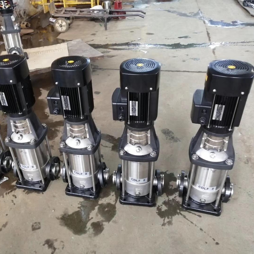 江苏蓝升泵业CDLF8-6轻型立式多级泵 CDL8-6型不锈钢离心泵  不锈钢多级锅炉补水泵