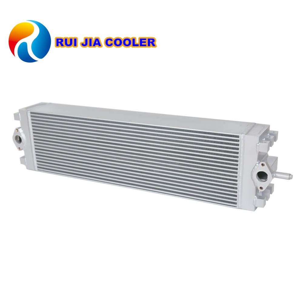 睿佳COOLER冷却器艾高空压机风冷却器阿特拉螺杆机散热器板翅式风冷器空压机散热器甘肃CompAir/康普艾