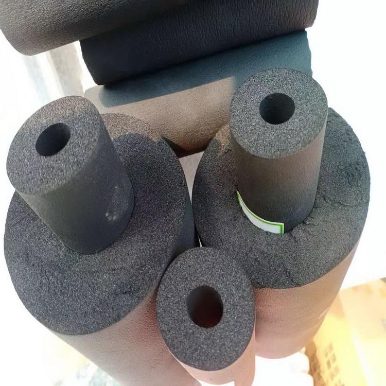 供应华美开口橡塑管 橡塑保温管与PPR和钢管对应的规格型号
