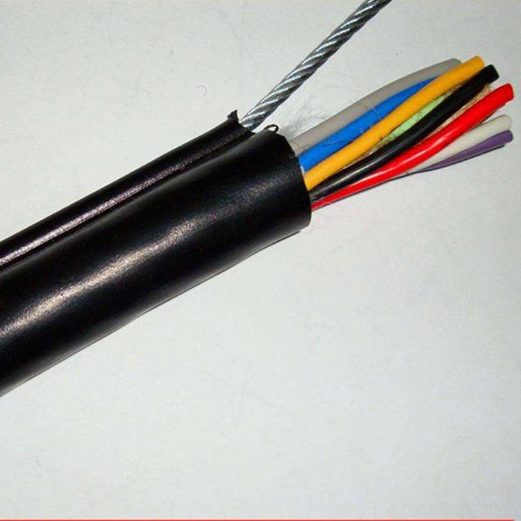 KVVRC10X1.5行车电缆 小猫牌 天车手柄线 KVVRC带钢丝绳的电缆