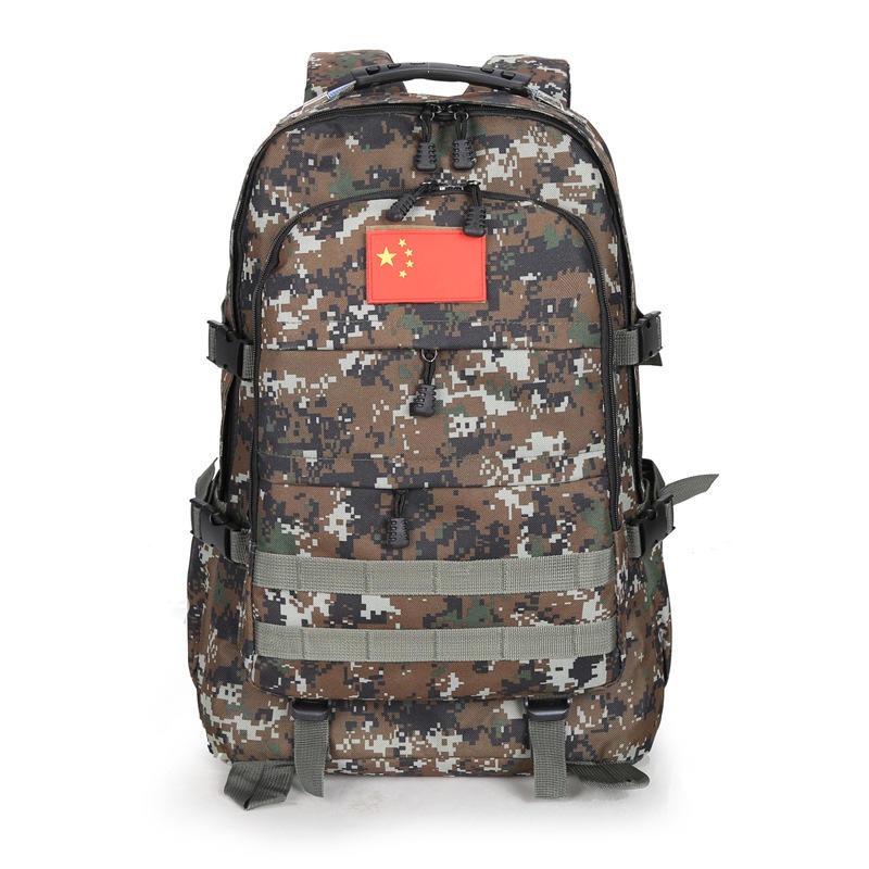 跨境定制沙漠数码迷彩双肩包Backpack丛林户外背包大容量战术行囊