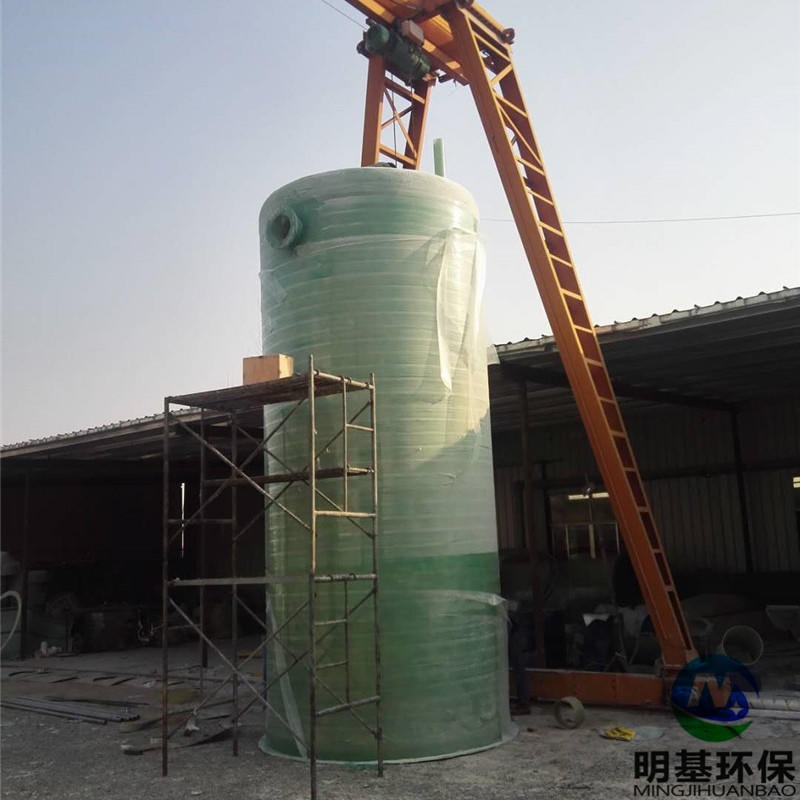 一体化泵站运行与维护 明基环保 一体化提升泵站 雨水提升泵站