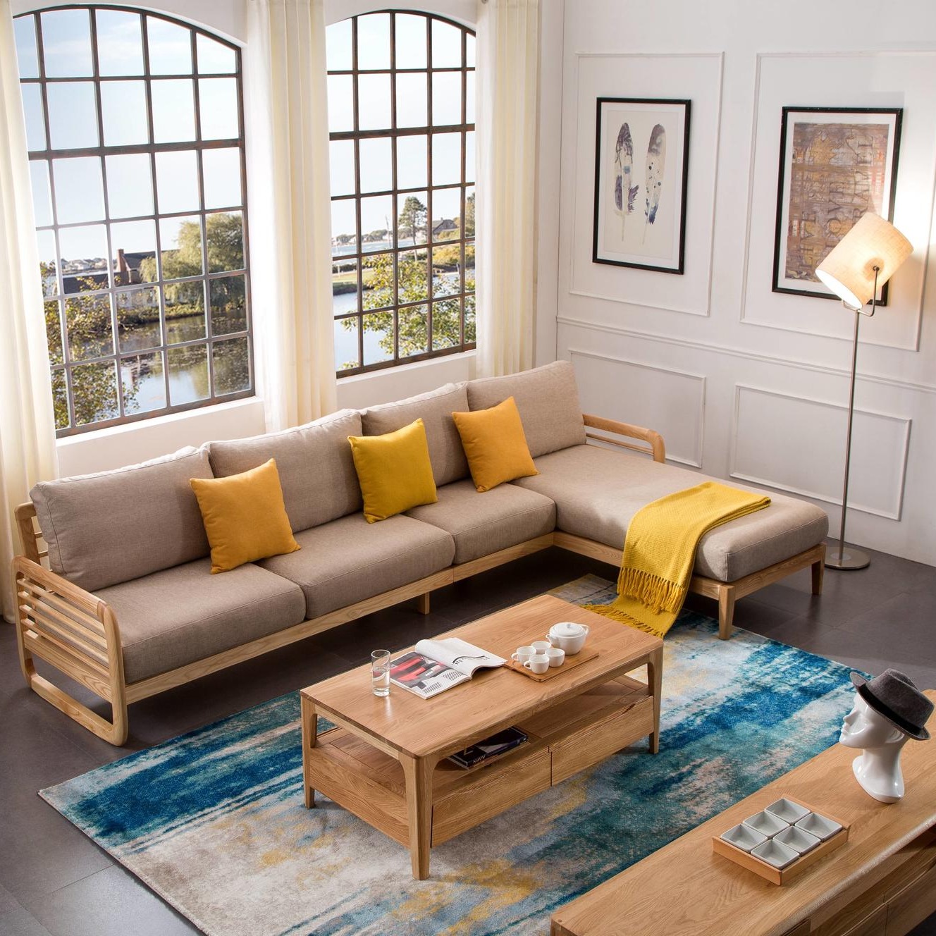 东莞公寓专用沙发 客厅组合休闲沙发 家具定制厂家 北欧简约沙发 布艺休闲沙发可定制
