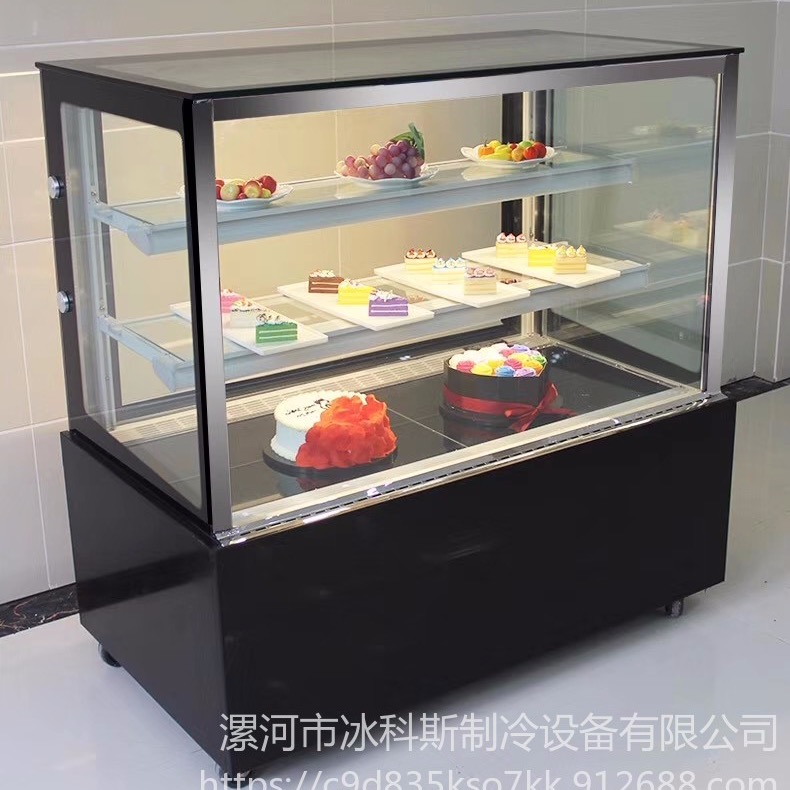 保鲜展示柜订做 蛋糕柜台展示柜 中式糕点柜  工厂直供 未来雪冷柜WLX-DGG-99