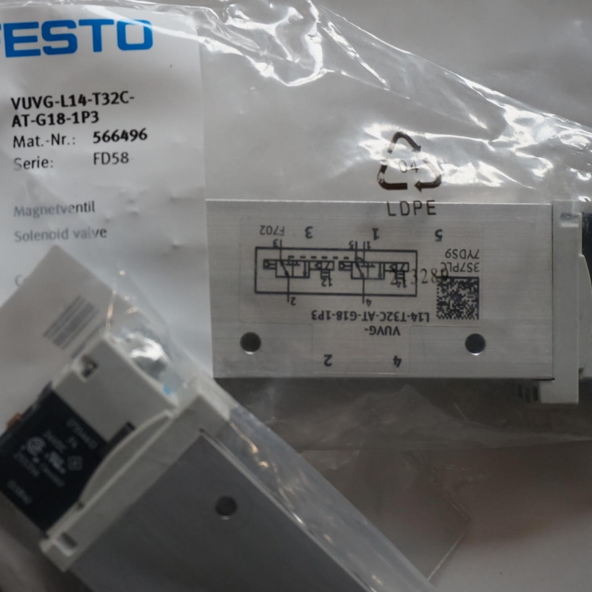 德国FESTO/费斯托VUVG-S10-T32C-MZT-M5-1T1L电磁阀特价