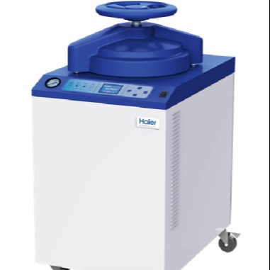 海尔80L自动高压灭菌器 废弃物 药剂灭菌HRLM-80A立式蒸汽灭菌器