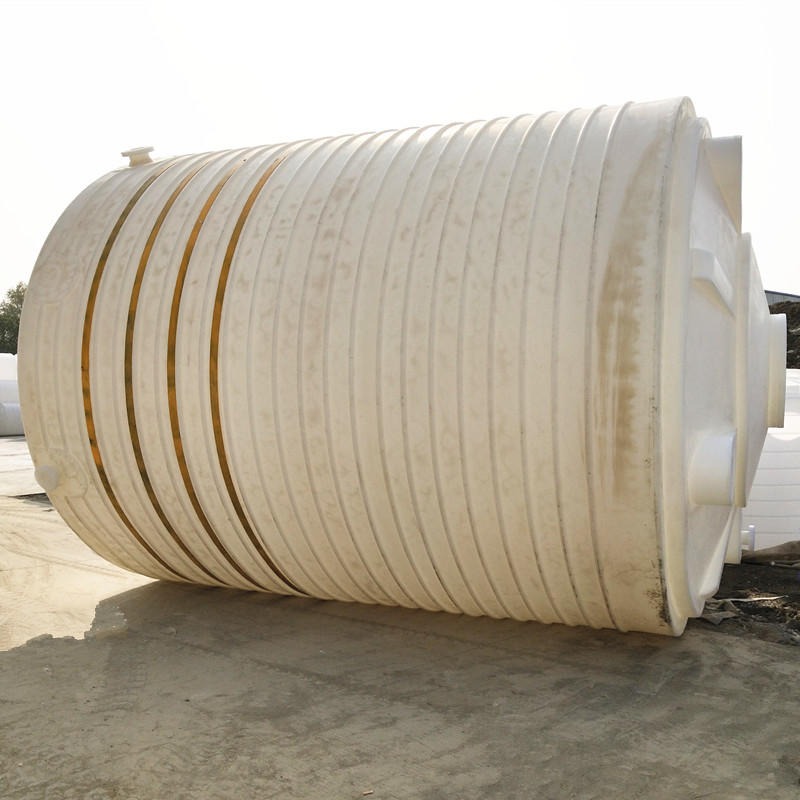 湖北益乐15T塑料水塔 化工水箱 耐酸塑料圆桶 大水桶复配罐厂家