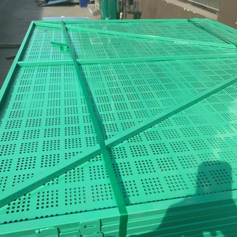 景川半米字型爬架网厂家镀锌板爬架网片金属冲孔网建筑外架防护安全网