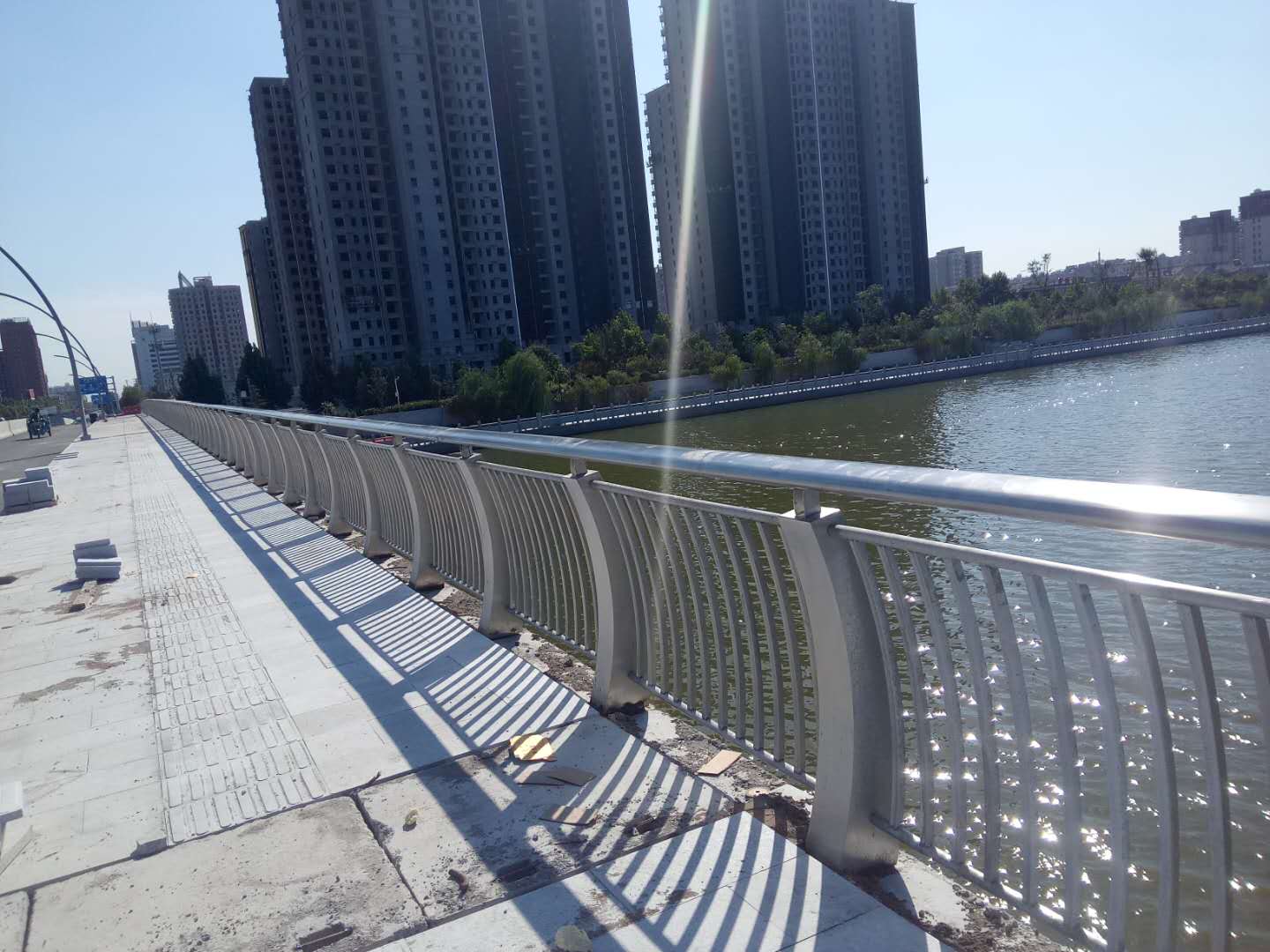 四川广安 定制不锈钢护栏 桥梁河道防撞护栏 来图定制