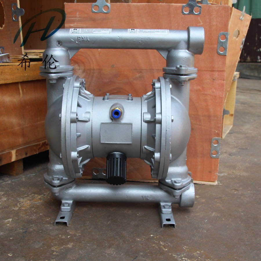 不锈钢往复隔膜泵 手提气动隔膜泵 QBY-40气动隔膜泵