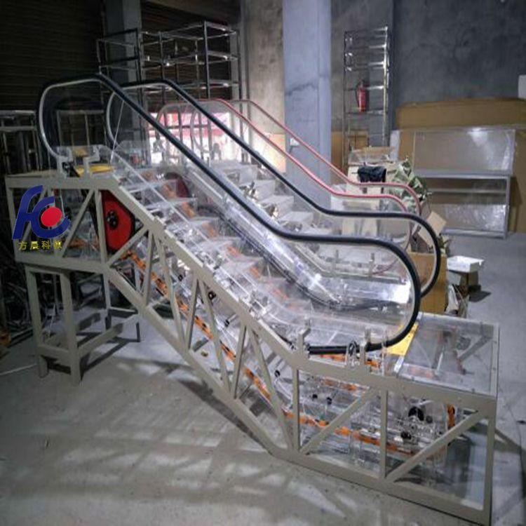 自动扶梯模型常见故障检查和排除 电梯模型系统的故障和检修 FCDT-12A型自动扶梯实训设备