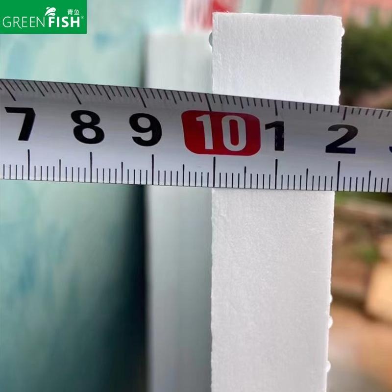 上海青鱼Greenfish环保型XPS地暖白晶板 高抗压挤塑板保温材料厂家直供