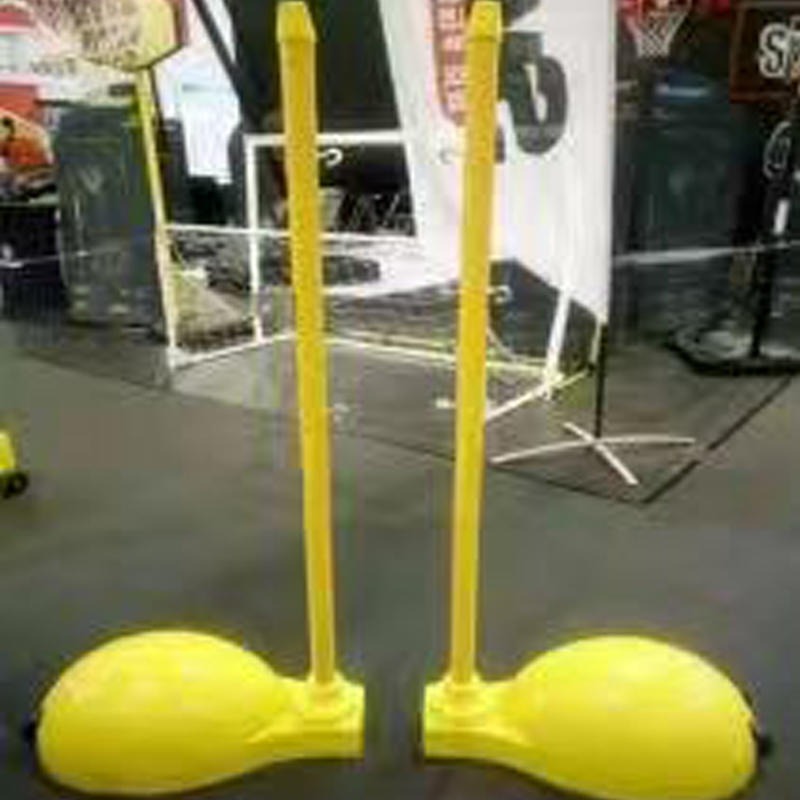 金伙伴体育设施供应ABS羽毛球柱  铸铁羽毛球柱  移动羽毛球柱图片