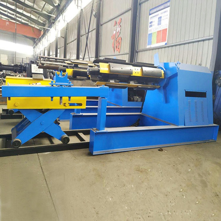 金亚机械现货供应5吨-10吨液压收卷机 开卷设备 纵剪分条机 自动化