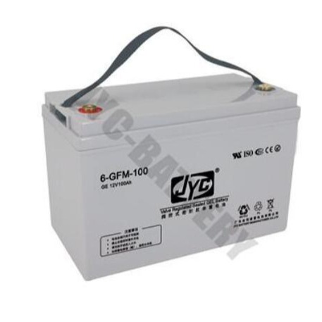 金悦诚胶体蓄电池GE100-12 JYC电池6-GFM-100 UPS电源 免维护太阳能电池 现货价格