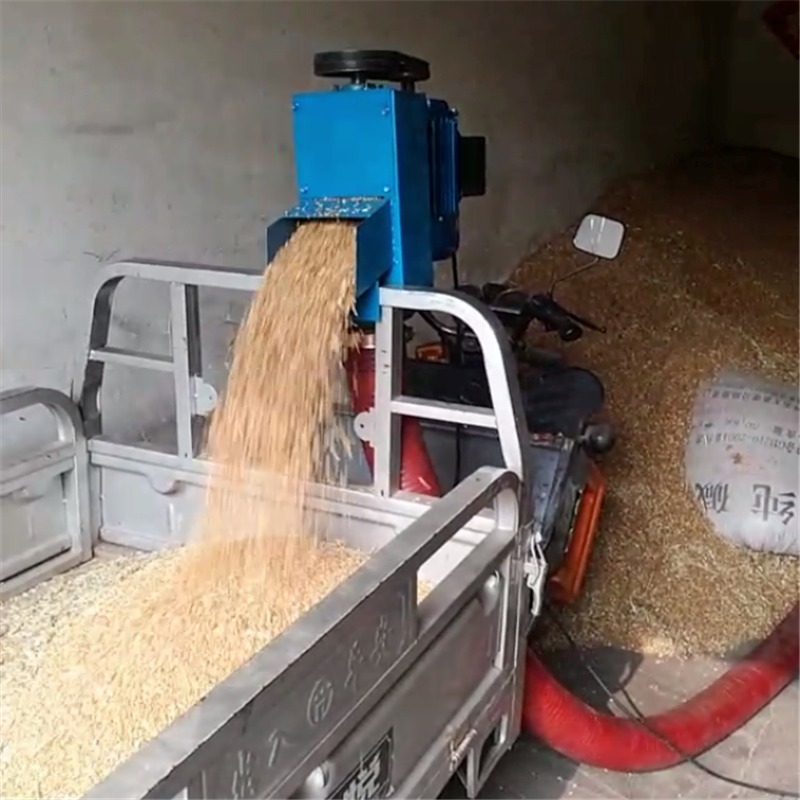 软管吸粮机 大豆倾斜式抽粮机  大动力稻谷抽粮装车机 小麦、玉米、稻谷、高粱颗粒输送机图片