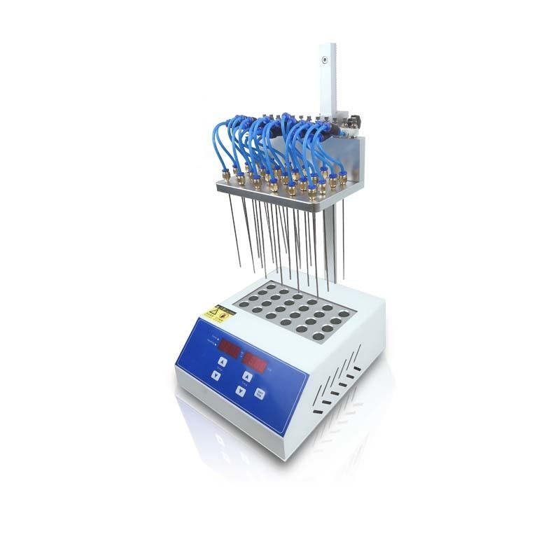 双模块干式氮吹仪 CYN100-2 农残分析氮气吹扫装置 12/24位
