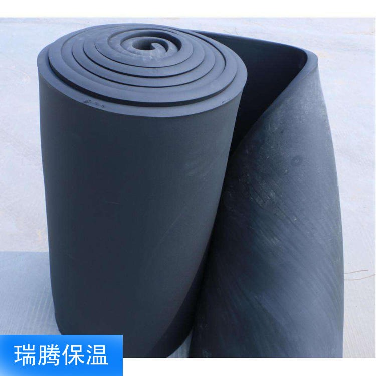 橡塑板 高密度阻燃橡塑保温板 瑞腾 管道保温专用橡塑板