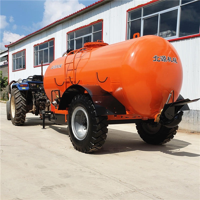 北源机械厂家加工8方喷洒式撒粪车 养殖场自动抛撒机 液态肥喷洒罐车