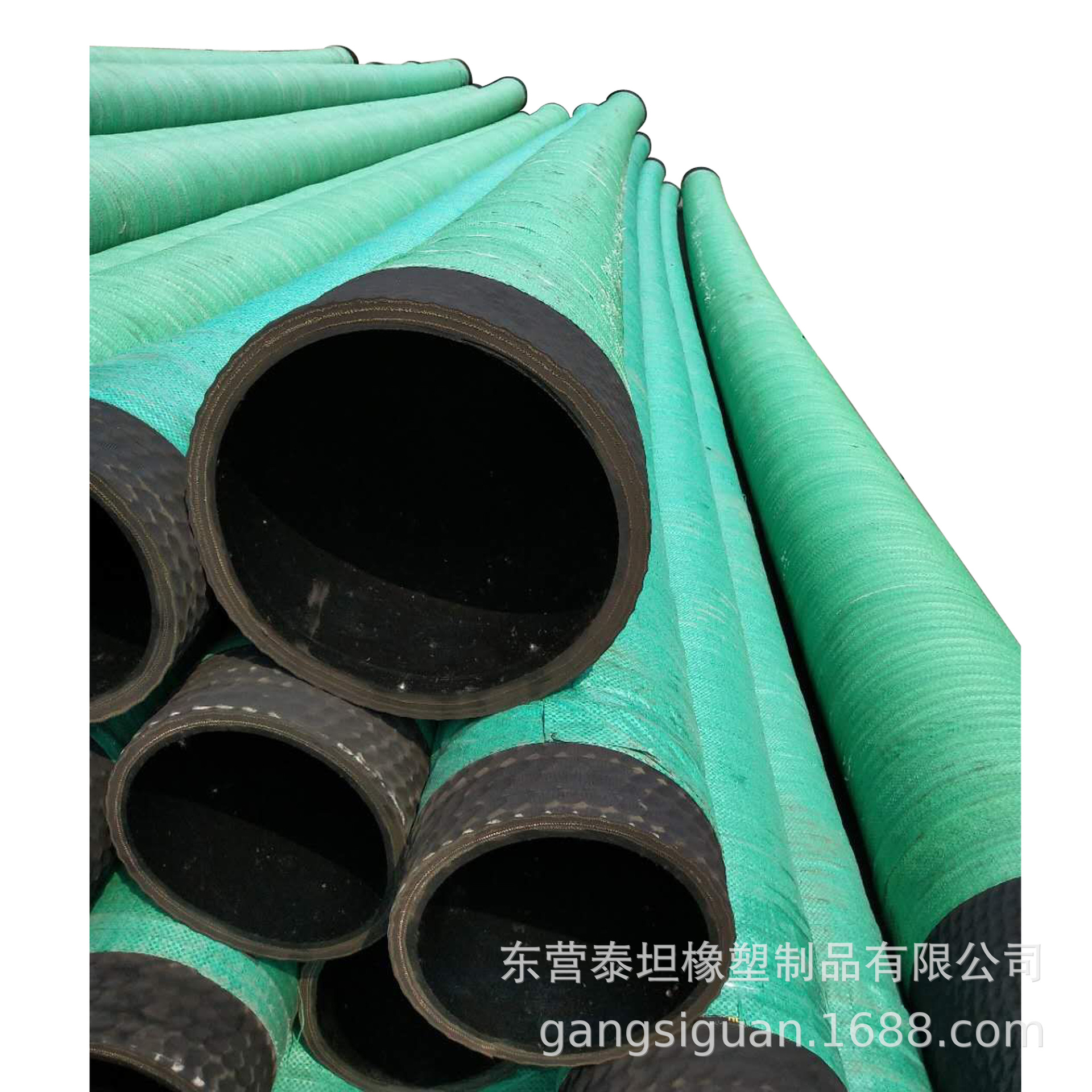橡胶钢丝管 大口径 DN300 12寸 排吸水专用 橡胶管厂直供示例图2