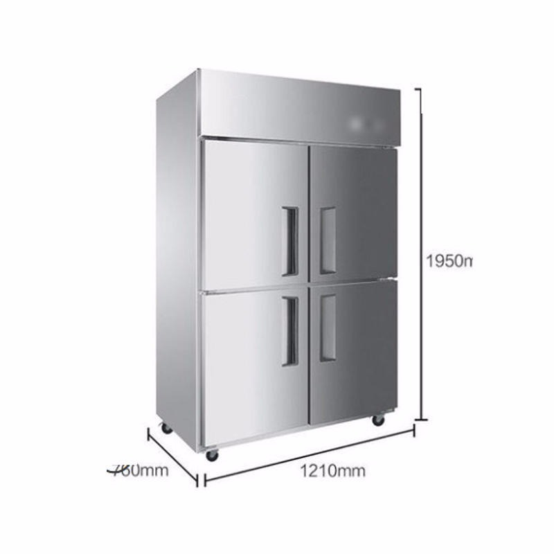 BL-L1020CDB防爆冰箱 两个独立分区可以独立控温四门防爆冰箱叶其电器