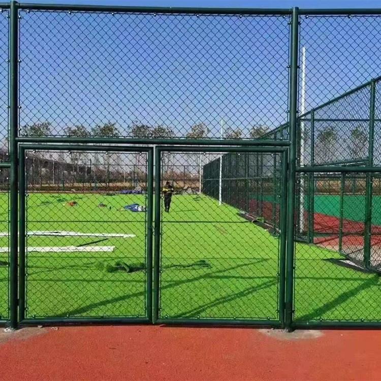 九歌篮球场护栏网厂家 运动防护栅栏 球场菱形围网