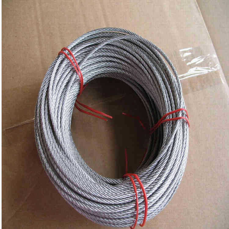 国标316不锈钢钢丝绳 SUS316包胶不锈钢钢丝绳 可拿样品示例图2