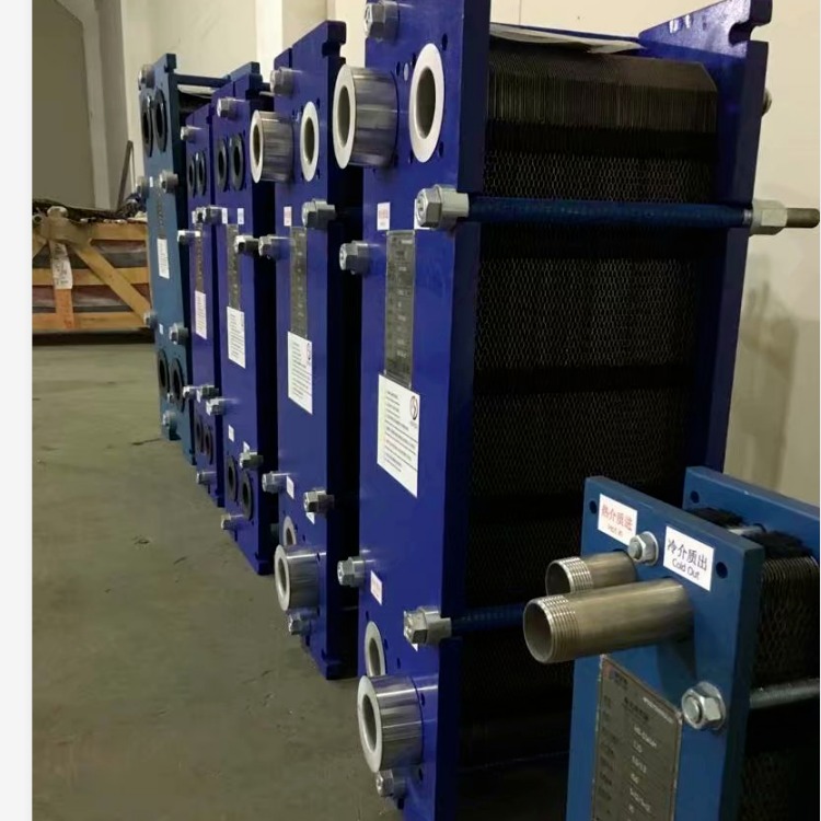 赫普斯供应垃圾渗滤液板式换热器   垃圾处理厂用板式换热器 钛板热交换器