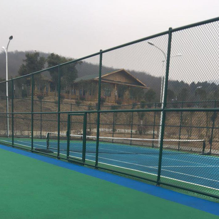 羽毛球围栏网 网球场护栏 热镀锌围网 高速消音防护网 专业篮球场围网生产厂家