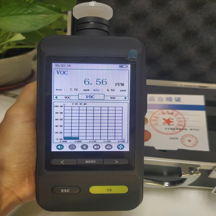 新疆手持式VOC气体检测仪 VOC测试仪 电化学原理 中英文显示 聚一搏现货直销