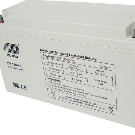 OUTDO奥特多蓄电池OT150-12/12V150AH参数规格奥特多蓄电池现货供应