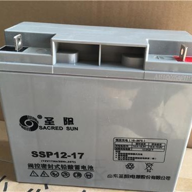 圣阳12V17AH 圣阳蓄电池SSP12-17 铅酸免维护蓄电池 圣阳蓄电池厂家 UPS专用蓄电池