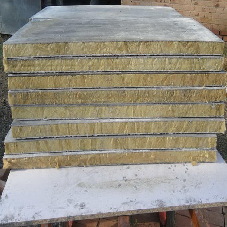 专业生产外墙专用手工砂浆抹面岩棉板一体板