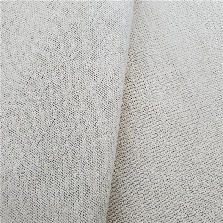 再生棉坯布 帆布 包装布 装饰布10X10白色灰色再生棉