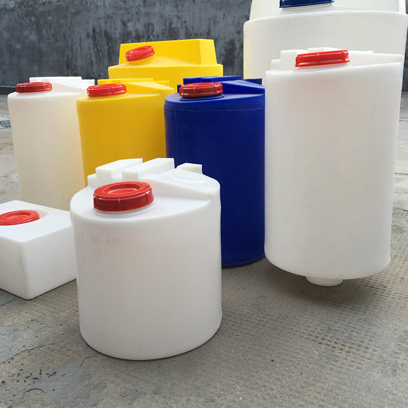 厂家供应 江苏 水处理系统塑料搅拌桶 卡谱尔加药箱