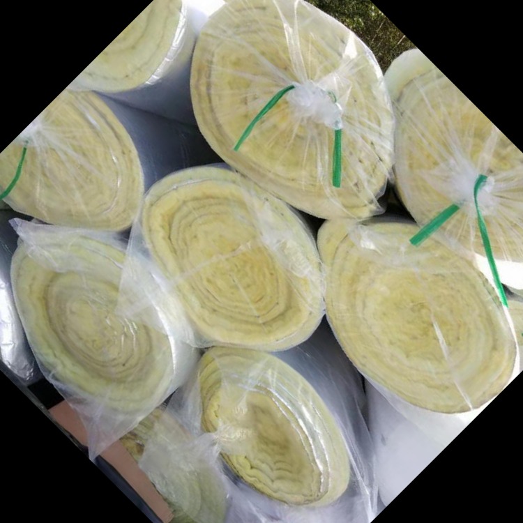 华美厂家批发 玻璃棉卷毡 16K防火铝箔玻璃棉毡供应广灵县