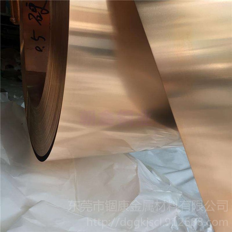 广州C5210磷铜带 环保C5210特硬磷铜带 工业零部件C5210磷铜板磷铜棒 锢康金属