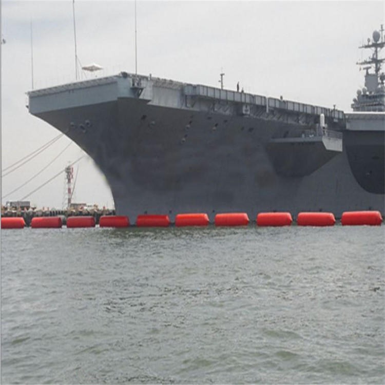 珠海内河拦船浮筒  阳江港湾警示浮筒 拦污浮球图片