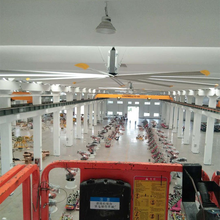 生产供应 4.9米6叶大型工业风扇 工业节能吊扇 工业风扇