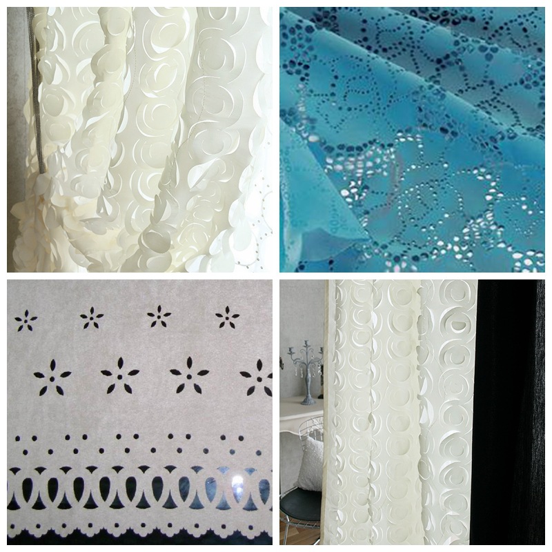 布料激光打孔 激光雕花可加工不同厚度的布料示例图7