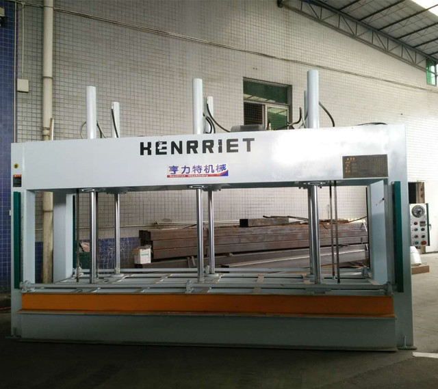 亨力特生产冷压机 高精度压板机 铝蜂窝复合板4米100吨液压冷压机