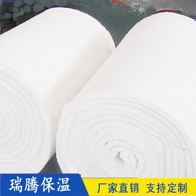 耐高温防火硅酸铝卷粘 硅酸铝保温棉毡厂家 瑞腾 硅酸铝卷粘图片