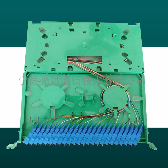 ​交接箱光纤熔接盘 一体化托盘规格 交接箱安装 免跳纤一体化托盘