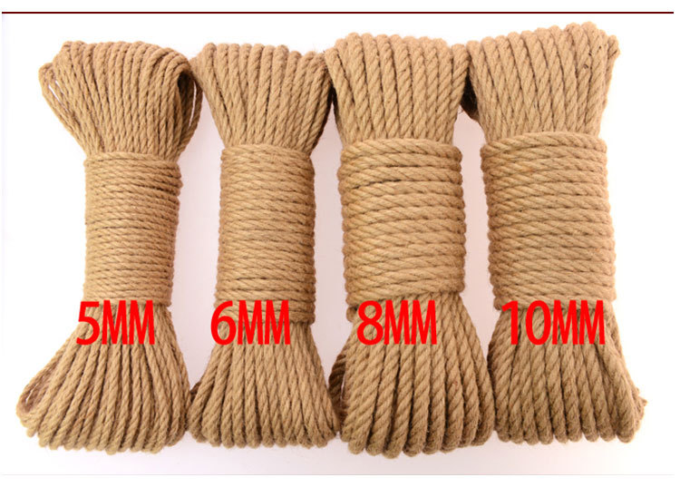 麻绳厂家直销批发 麻球麻线 包装绳子 墙绳装饰DIY 大量生产示例图9